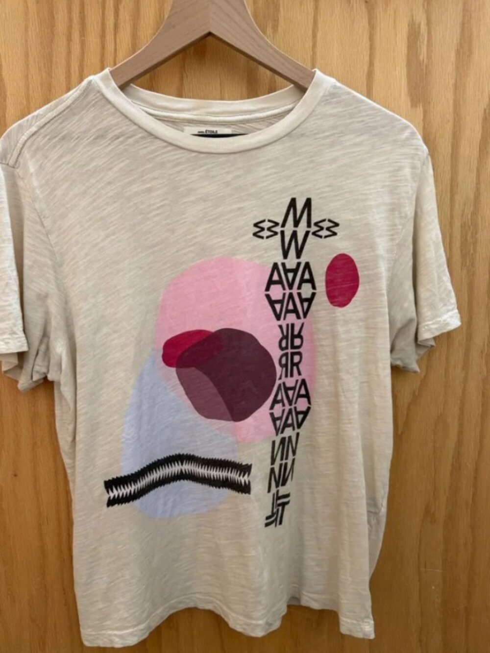 Isabel Marant Étoile Zewel graphic-print linen T-shirt